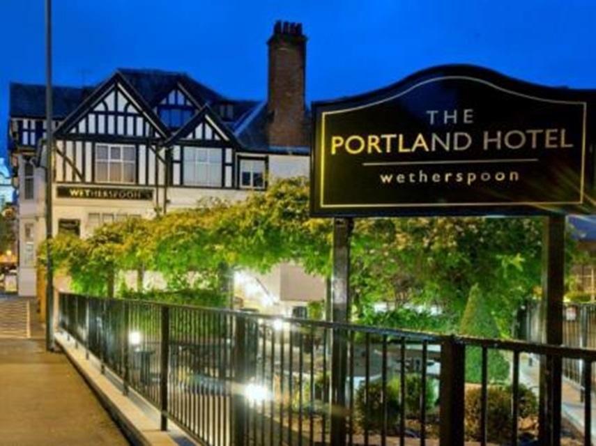The Portland Hotel Wetherspoon チェスターフィールド エクステリア 写真